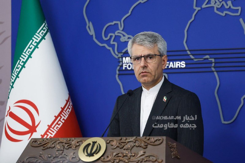 اخبار جبهه مقاومت: 🔴اسماعیل بقایی: برای عضویت در پیمان مکه دعوتنامه‌ای دریافت نکرده‌ایم اما برای گفت‌وگو با این کشورها دربارهٔ امنیت منطقه 