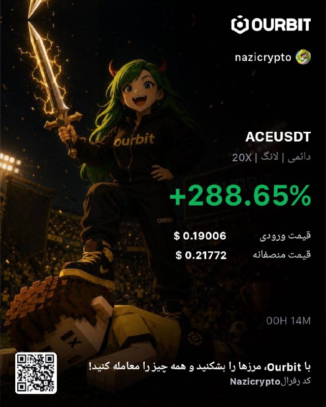 💕Nazicrypto💕: #ace Long #ریسکیاخرش
