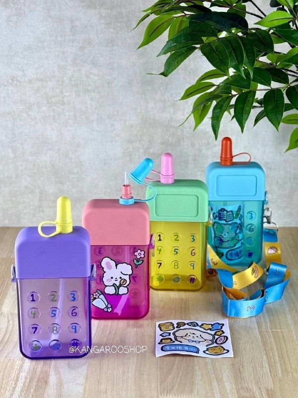 Kangarooshop: ⭐️ قمقمه کد b47 🌸ابعاد : ۱۶.۵*۴.۵*cm۹ 🌸📦 ۶۴ عدد🌸قیمت : ۶۷۰/۰۰۰ ت🆔كانال فروشگاه👇🏻@KangarooshopII ☎️📞 :"شماره هاى تماس"093