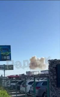 הכוחות המזוינים הרוסים תקפו את בניין מתחם הקניות מוקד בפולטבה.