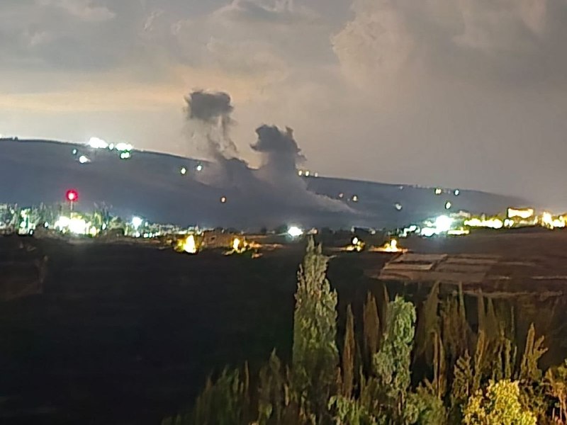 Urgent: The occupation planes launched two raids on the town of Manzouri, south of Lebanon.
