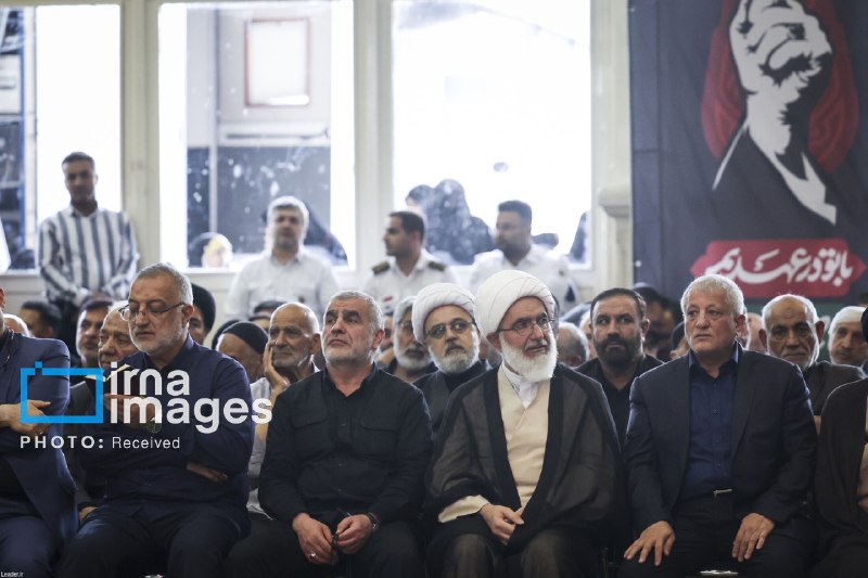 خبرگزاری ایرنا: #گزارش_تصویری | مراسم بزرگداشت چهلم «آقای شهید ایران»🔹مراسم بزرگداشت چهلمین روز تدفین رهبر شهید انقلاب حضرت آیتاللهالع