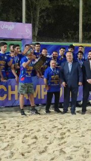 אליפות גולספוש בליגת העל של כדורגל חופים קבוצת ההתנגדות של גולספוש של יזד זכתה בתואר האליפות בתחרות זו כשהב…