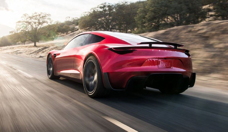 Tesla Roadster будет разгоняться до 96,5 км/час за секунду 2