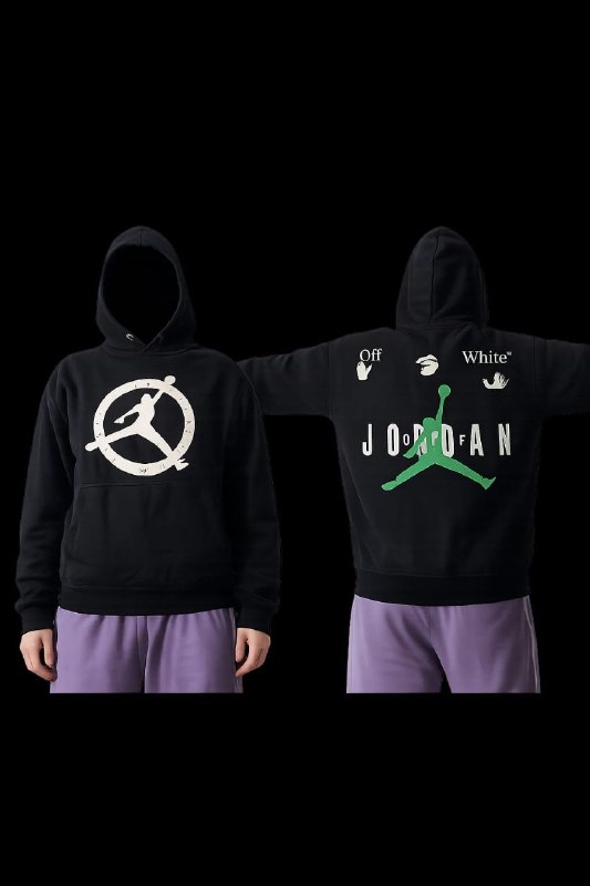 Off-White x Jordan худи (оригинал)