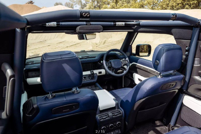 Land Rover Defender стал средиземноморским кабриолетом 4