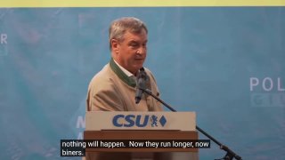 מנהיג CSU, בעל בריתה של מרץ, מרקוס סודר: