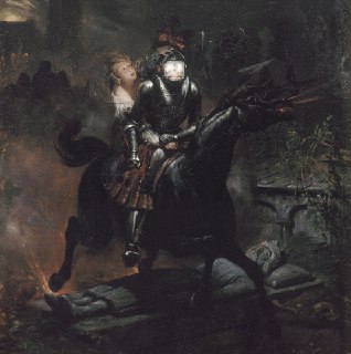 Horace Vernet"The Ballad of Lenore, or The Dead Travel Fast"1837 #Vernet