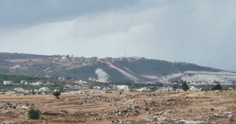 🚨 Merkava targeted the town of Beit al-Siyad with a missile