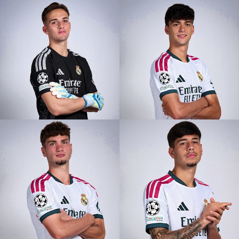 رئال مادرید | Real Madrid: سرخیو مستره، ماریو ریواس، خورخه سیسترو و الکسیس سیریا برای بازی فردا مقابل اسپانیول به تیم اول دعوت شدن.🤍🔥👑@FCRealMadrid