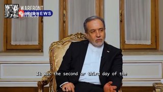 ️🇮🇷🇺🇸 שר החוץ האיראני עבאס ארג'צ'י בנוגע לימים הראשונים של מלחמת איראן-אמריקה: