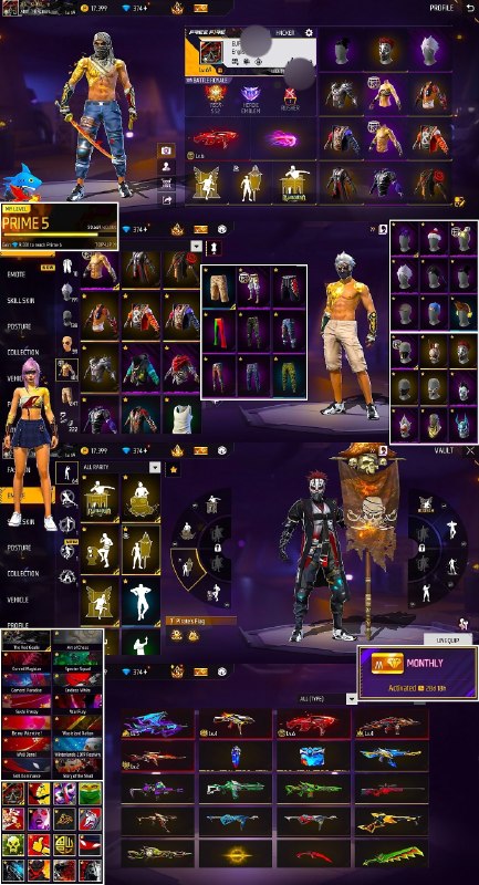 دنیای اکانت فری فایر freefire: 13800. Gh