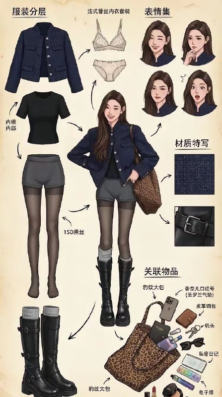 AI拆解穿搭太强了@aigc1024AI拆解穿搭太强了@aigc1024