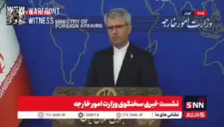 ️🇮🇷🇺🇸 דובר משרד החוץ האיראני, Esmail Baghaei, הכחיש דיווחים לפיהם טהראן ביקשה שיחות ישירות עם ארצות הבר…