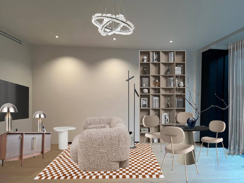 Работа с готовой отделкой в ЖК Lunar. Фото того, что есть сейчас - коллаж - эскиз, сделанный в ИИ за минуту. - изображение 2 - работа, готовой, отделкой