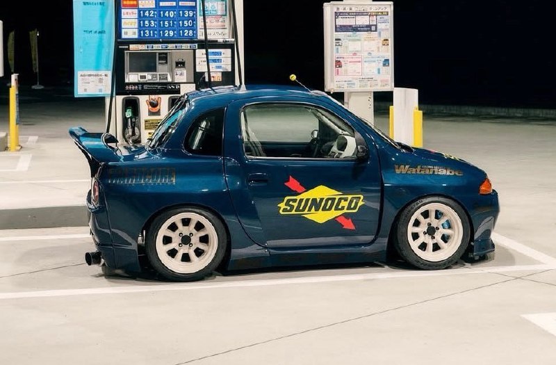 Suzuki Twin превратили в мини-клон Nissan Skyline GT-R 4
