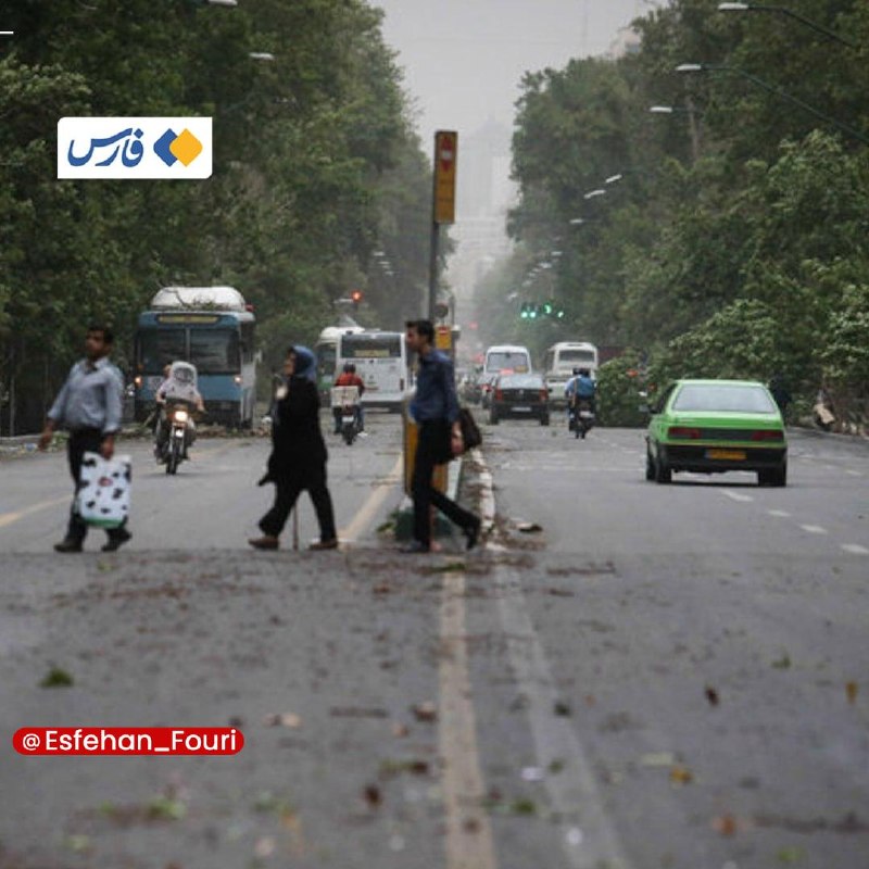اصفهان فوری: بادهای تند در ۱۲ استان کشور پیش‌بینی شد🔹سازمان مدیریت بحران با صدور هشدار سطح زرد، از احتمال وقوع بادهای تند، گرد و خاک،