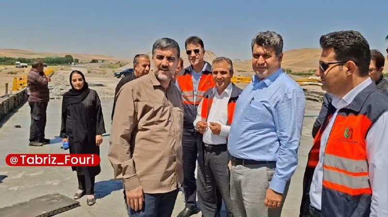 تبریز فوری: اتمام عملیات مرمت پل بیات در آزادراه پیامبر اعظم🔹رئیس سازمان راهداری و حمل و نقل جاده‌ای کشور از اتمام عملیات مرمت و باز