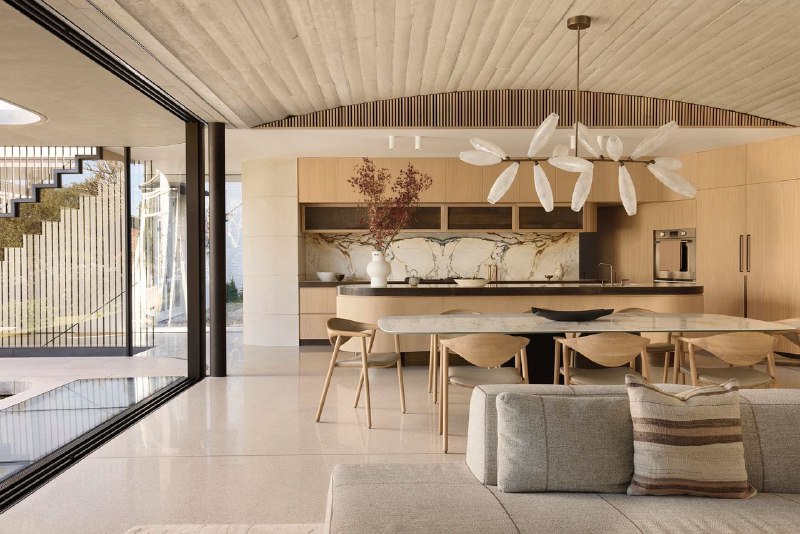 Скрытый дом Luigi Rosselli Architects Австралия Площадь 900 м Год 2024 - изображение 2 - скрытый, дом, luigi
