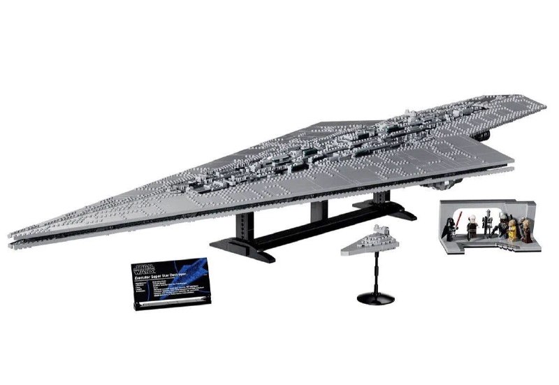 MohemMovie: اولین تصاویر از ست جدید LEGO Super Star Destroyer منتشر شد.قیمت این ست ۷۹۹.۹۹ دلار خواهد بود.#Jordan@MohemMovie