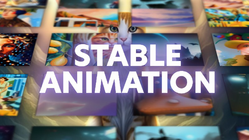 RT CryptoNerdCn 🦇🔊又一个 AI大新闻：@StabilityAI 公布了stable animation sdk，根据介绍，他们能从文本，图像，和视频中生成视频
