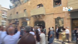 🇮🇱 הגר אמגר. היערכות מוקדמת בכוחות מתוגברים של המשטרה מונעת כניסה של חרדים שהגיעו ל"קפה בסמטה" בירושלים…