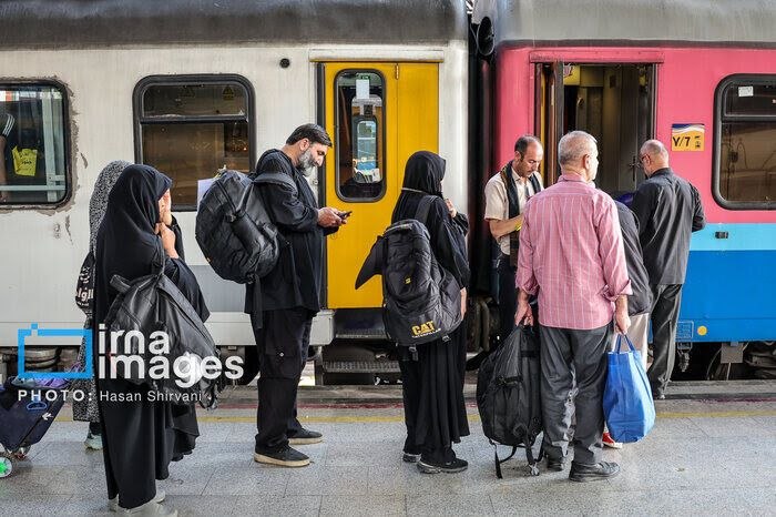 מושל ח'וזסטן: 125,000 עולי רגל הועברו על ידי 210 רכבות