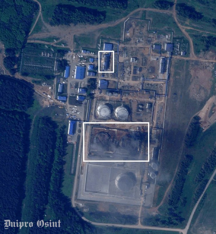 Ukraine’s Unmanned Systems Forces hit the Afipsky oil refinery in Russia’s Krasnodar region on June 11 and struck the Tolyattikauchuk plant in Samara region on June 12. Operators of the 1st Separate Center worked with HUR and other Defense Forces units.