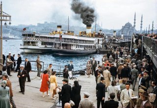 Karaköy, Turkey, 1950.Time Machine | Historical Photo