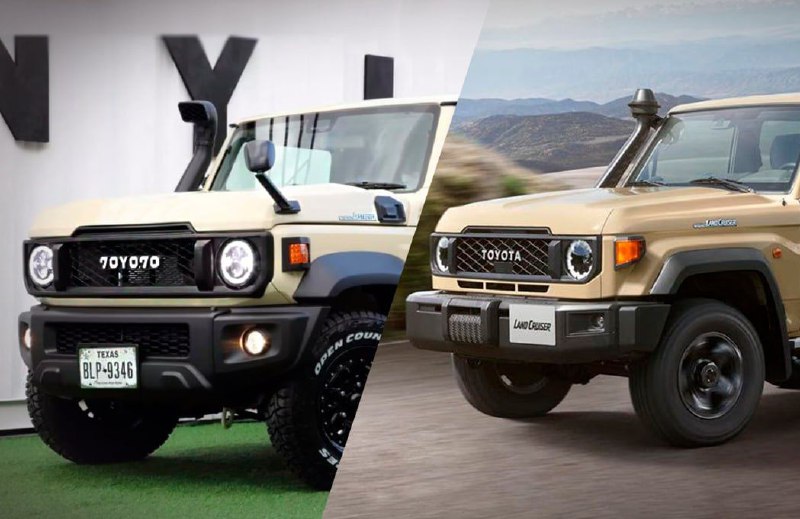 Suzuki Jimny превратили в мини-Land Cruiser 70 

В...