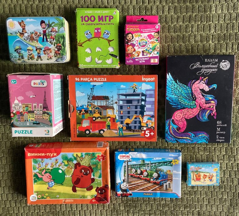 Детские развивающие игры, настолки и паззлы 🧩 3+ — фото 1