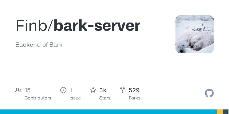 GitHub - Finb/bark-server: Backend of Bark
