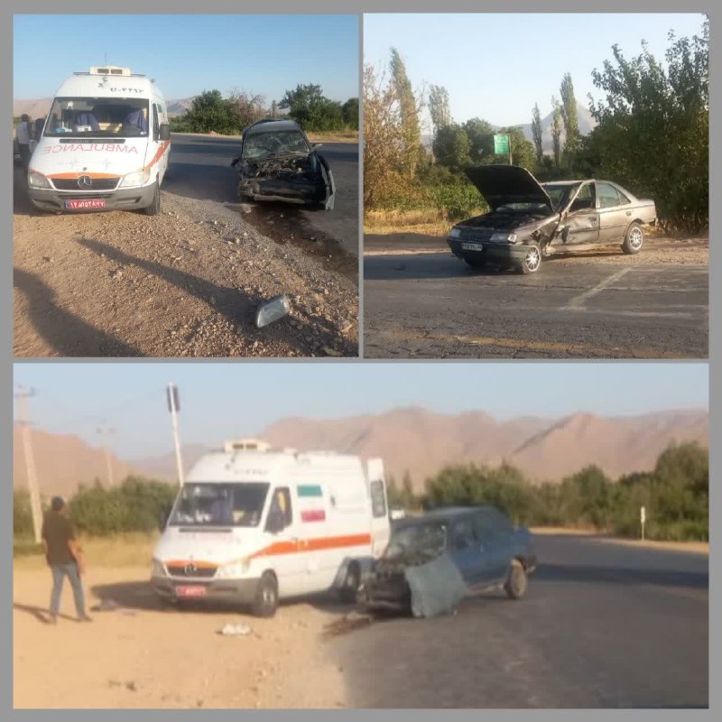 آقداش سیتی(سنگ سفید): #حوادث 🚨تصادف پراید و پژو ۴۰۵ در محور خنداب؛ ۴ مصدوم راهی بیمارستان شدند🔸به گزارش روابط عمومی شبکه بهداشت و درمان شهرستا