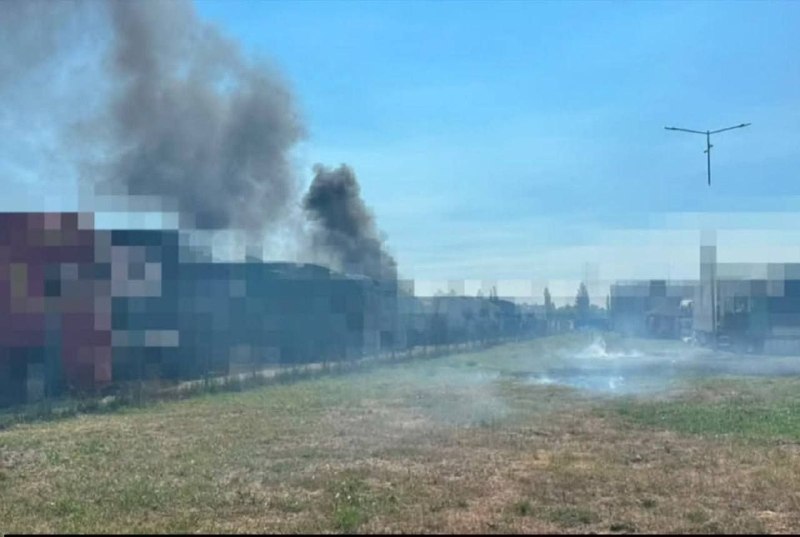 טיל איסקנדר פגע במשאיות ליד קייב ובהן משגרי מזל"טים FP 2...