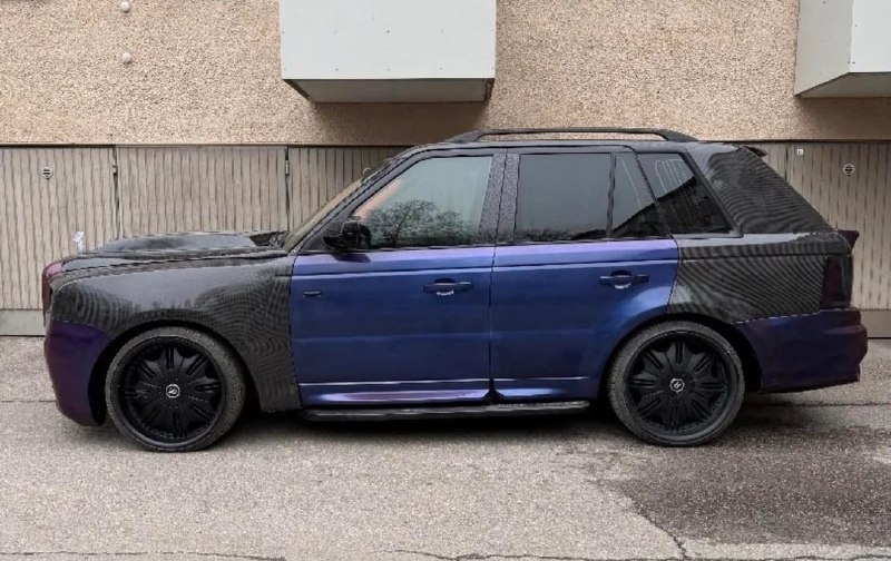 Финны превратили Range Rover Sport в копию Rolls-Royce Cullinan 4