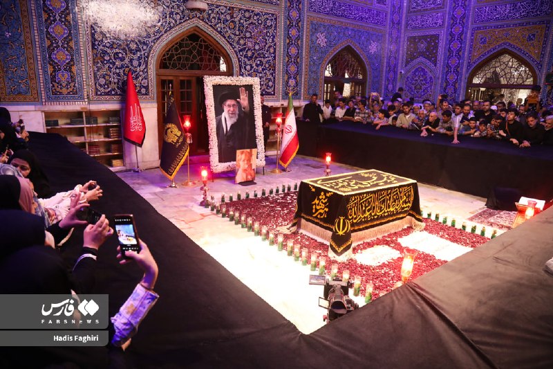 خبرگزاری فارس ✔: 📷 رواق دارالذکر، ۴۰ روز پس از تدفین رهبر شهیدعکس: حدیث فقیری @Farsna