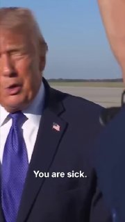 טראמפ התפרץ לעבר עיתונאי רויטרס: "אתה מגעיל. תיכנס לכושר. אתה נראה נורא! במשך כדקה (!) נזף נשיא ארה"ב בג'יי…
