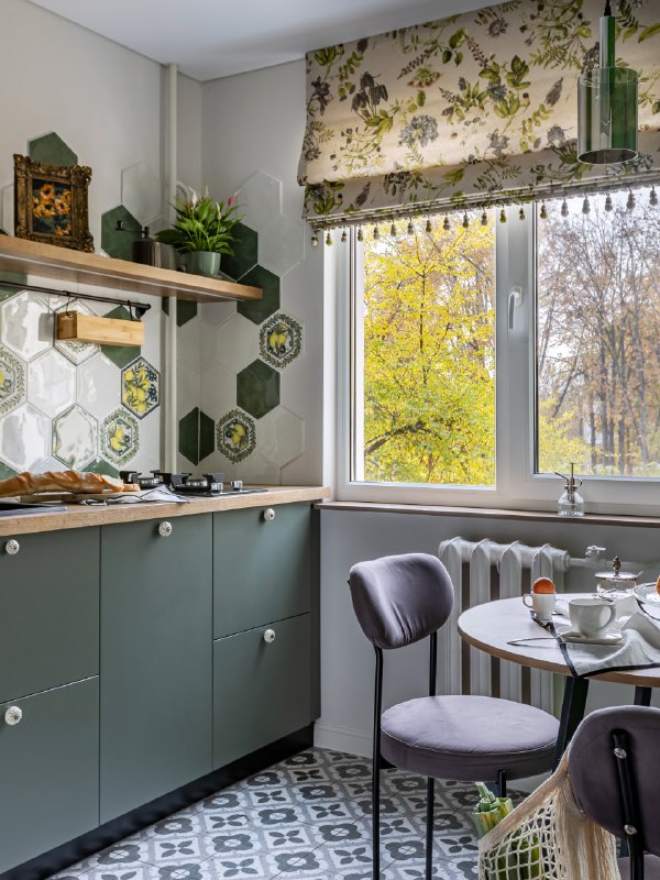 Как за 4 месяца преобразили унылую двушку 44 м в хрущевке яркий ремонт с небольшим бюджетом Хозяйка этой квартиры, девушка 30 лет, занимается орган... - изображение 2 - месяца, преобразили, унылую