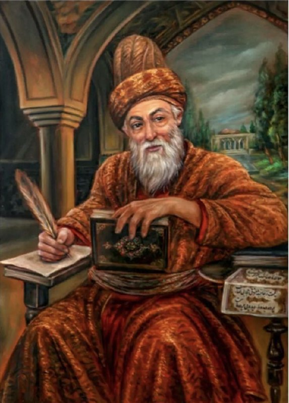 در محضر مولانا: در دل رنجها باشد که آن به هیچ دارویی خوش نشود نه بهخفتن، نه بهگشتن و نه بهخوردن...الابه دیدار دوست!#مولانا فیهمافی