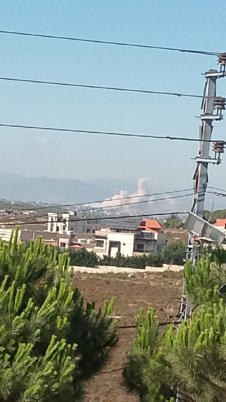 🚨 פיגוע גדול שביצע צה"ל בעיירה זאוטאר שבמזרח העיר.