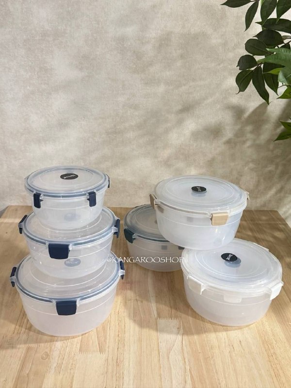 Kangarooshop: ⚡ تاپکو ظرف ۳ تکه max کد ۴۲۴✔️حجم به ترتیب :650_1110_1820 ml✔️ابعاد به ترتیب :13,5*8,5*8 cm16*9*10,5 cm18,5*10*13 cm✔️دا