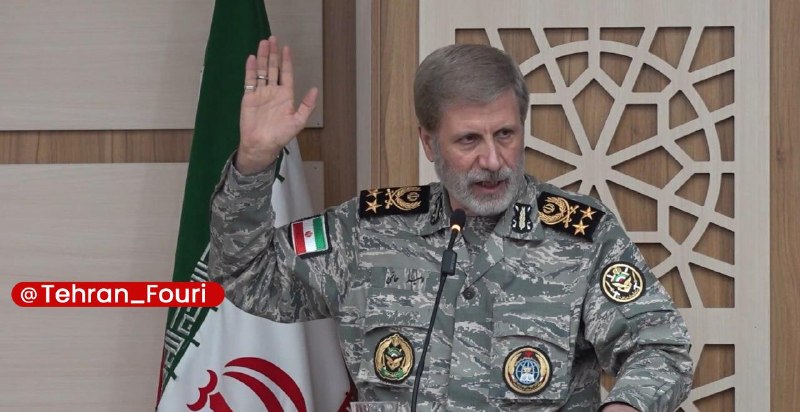 تهران فوری 🏙: فرمانده کل ارتش: تنگه مقدس هرمز یکی از لازمه‌های خاتمه جنگ است؛ با همه توان حفظش می‌کنیمسرلشکر حاتمی در آئین قدردانی از 
