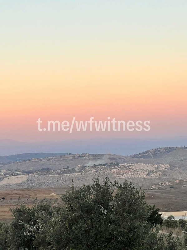 ️🇱🇧🇮🇱 ירי ארטילרי ישראלי תקף את העיירה מייס אל ג'בל שבדרום לבנון.