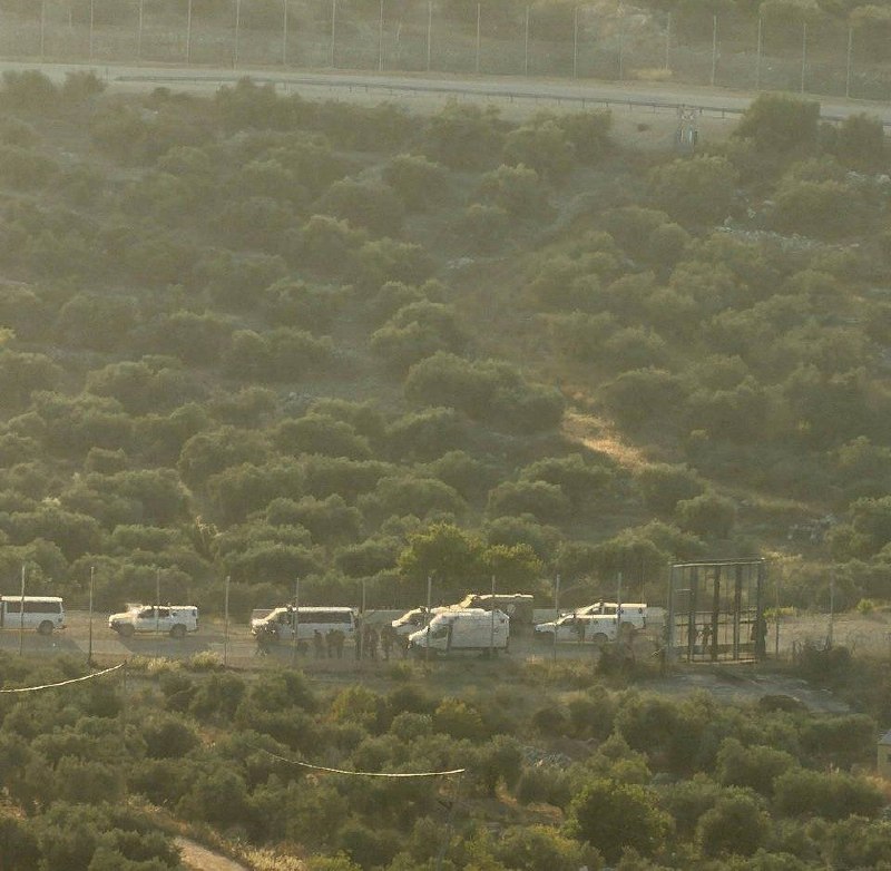 כוחות הכיבוש נסוגים מהעיירה ג'יוס, צפונית מזרחית לקלקיליה, לאחר פשיטה של 4 שעות, שכללה מסע פשיטות ועינויים…