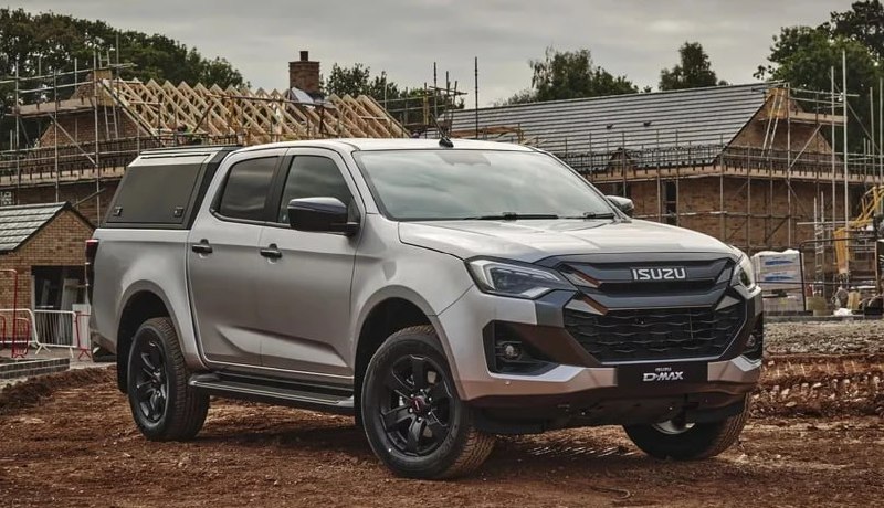 Isuzu превратила пикап D-Max в двухместный фургон ...