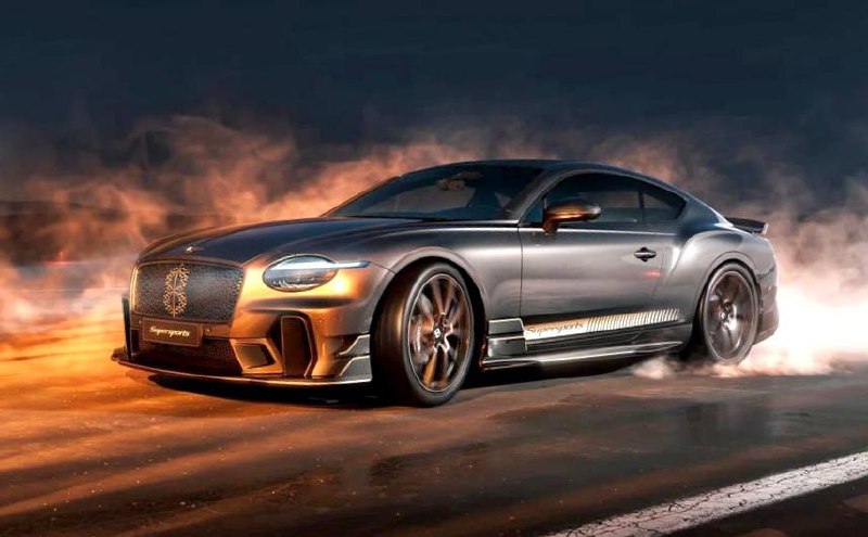 Bentley Continental GT Supersports вернулся с 666‑сильным мотором