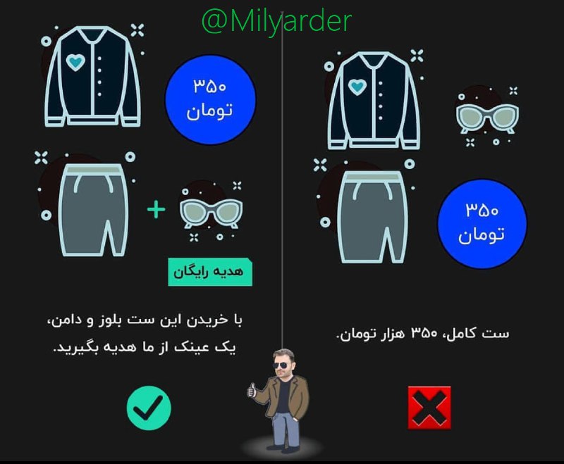 نوآوران بازارلوازم خانه وآشپزخانه: چگونه چند چیز را یکجا بفروشیم؟!@noavaranbazar