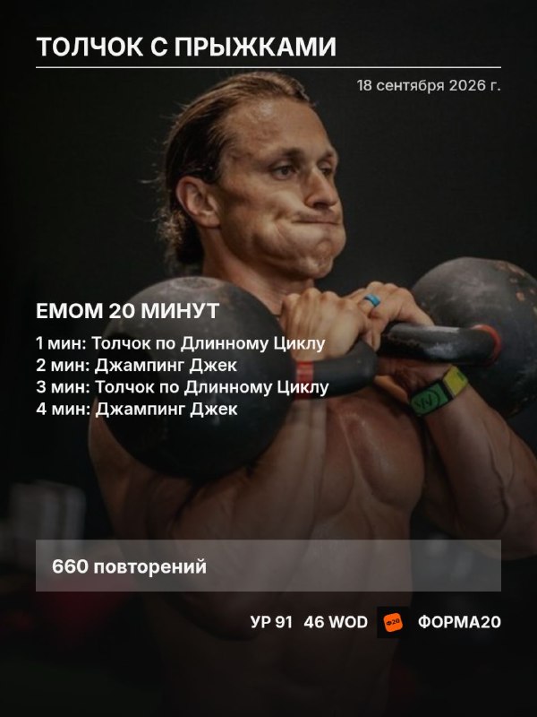 Image from a post by Сергей Федоров | Сила и Выносливость
