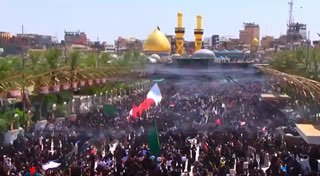 🔴ירושלים כרבלא ממשיכה לאמץ את טקס הנצחת ארבאין של האימאם חוסיין (עליו השלום), בתוך אווירה חגיגית של אמונה…