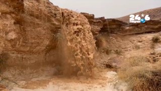 🇮🇱 שיטפונות נרשמו בדרום בעקבות הגשמים. ב.